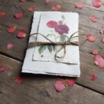 Zestaw ręcznie czerpanych papierów Rosa Gallica