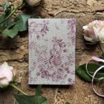 Notes vintage rose